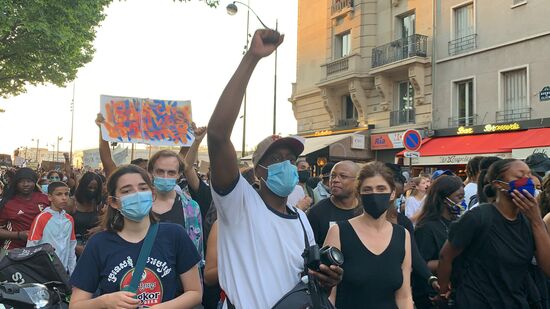 France Adama Traore Protest