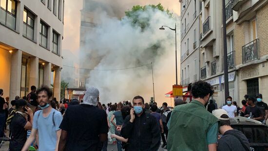 France Adama Traore Protest