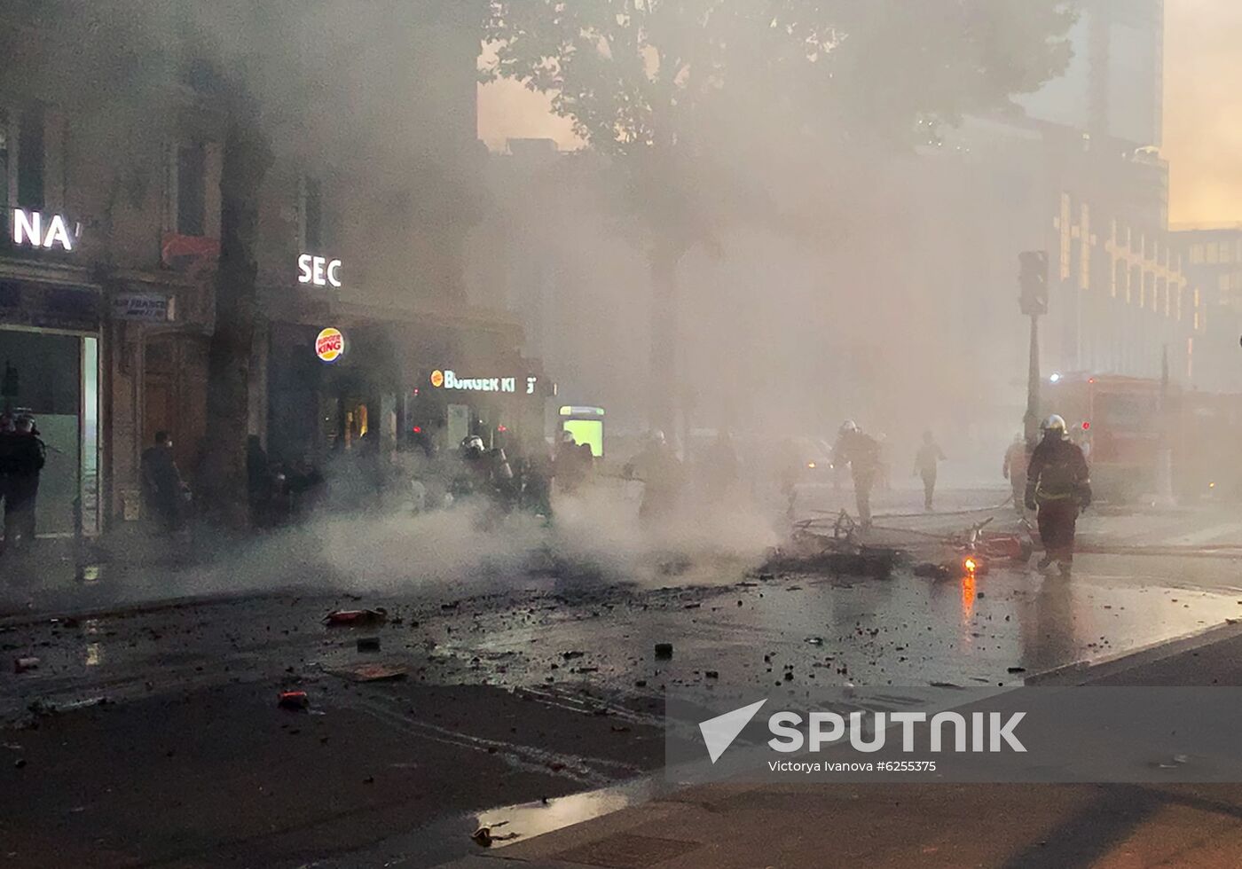 France Adama Traore Protest