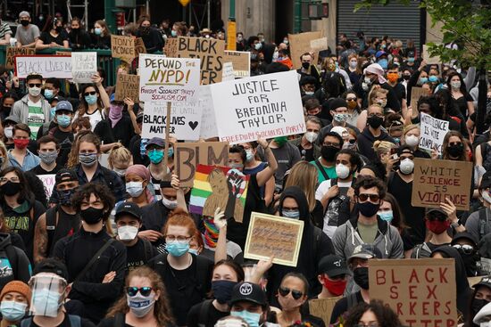 US George Floyd Protest