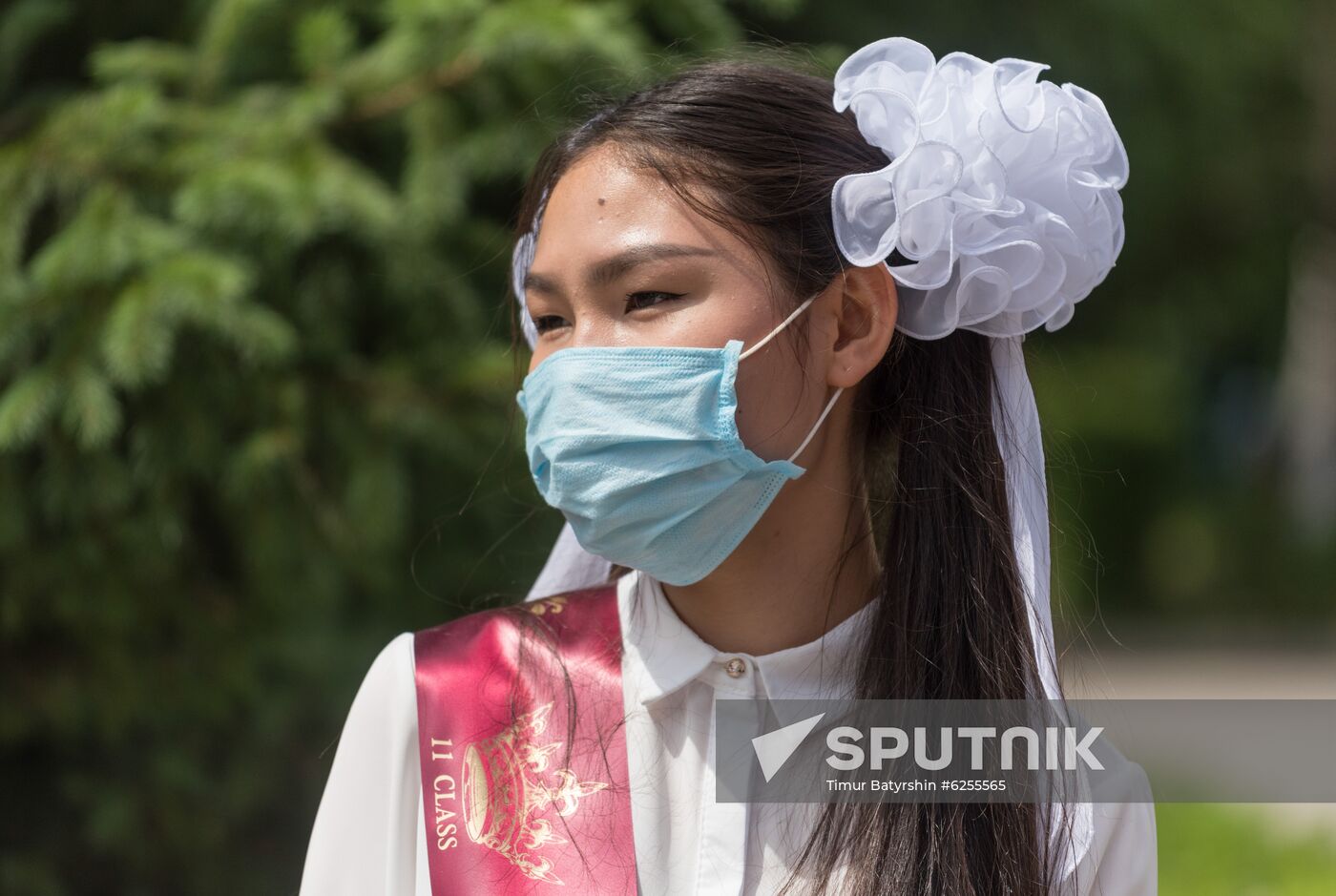 Kazakhstan Coronavirus Graduates Farewell Bell