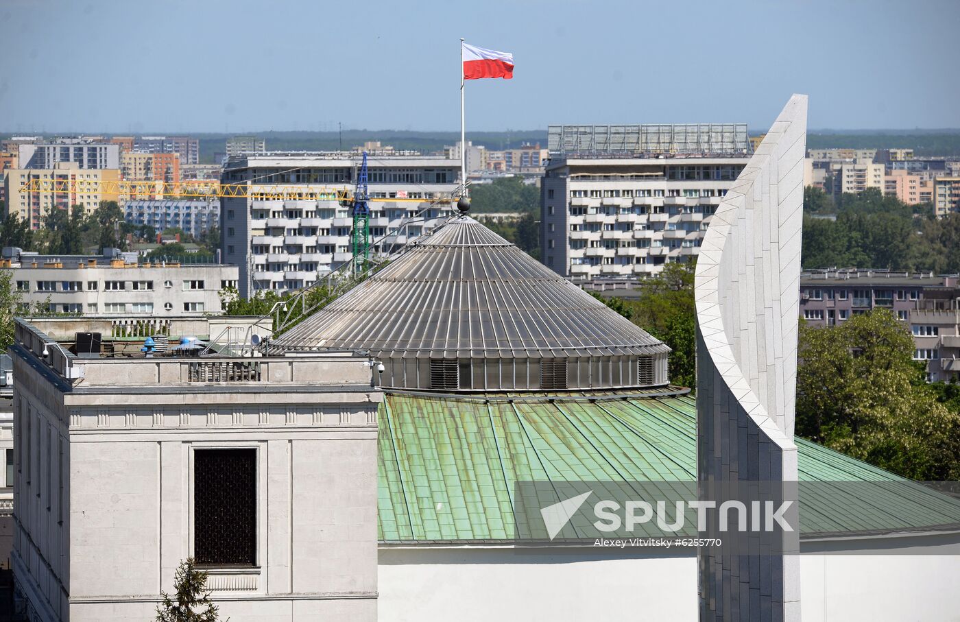 Poland Warsaw Cityscape
