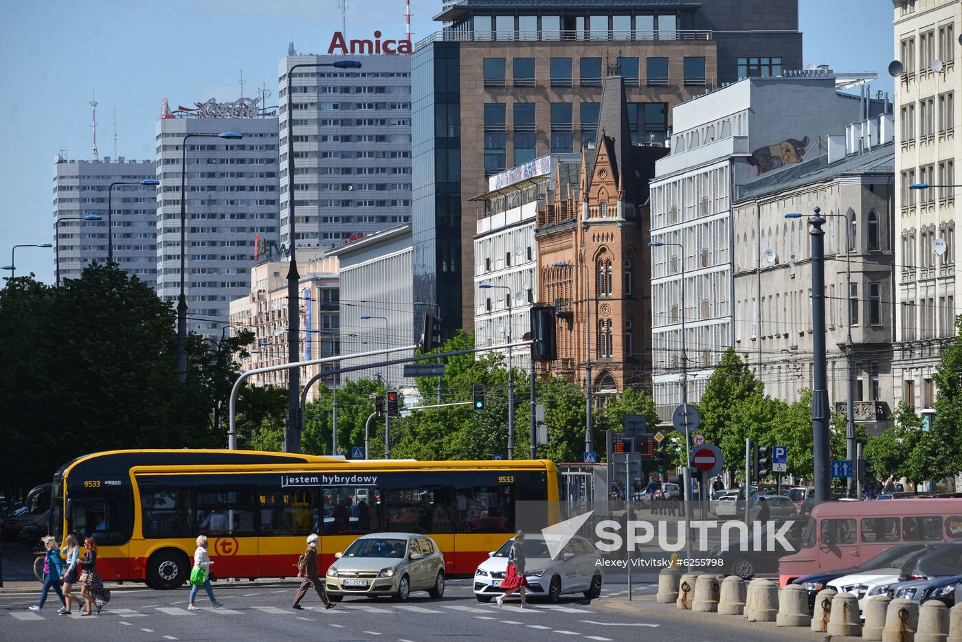 Poland Warsaw Cityscape