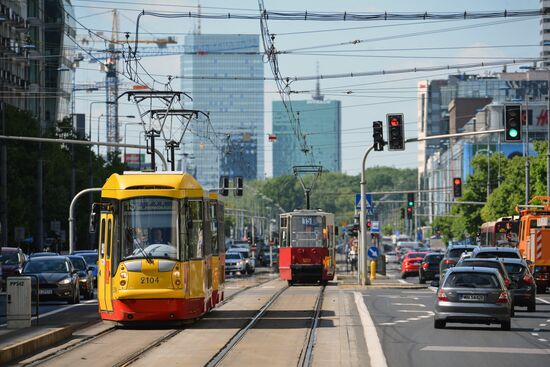 Poland Warsaw Cityscape