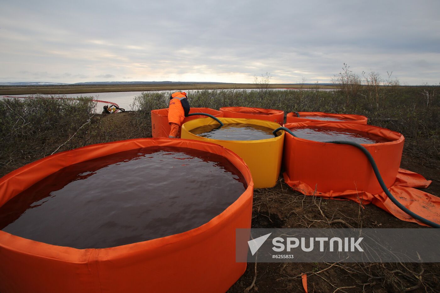 Russia Fuel Spill
