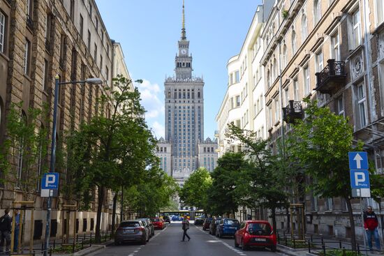 Poland Warsaw Cityscape