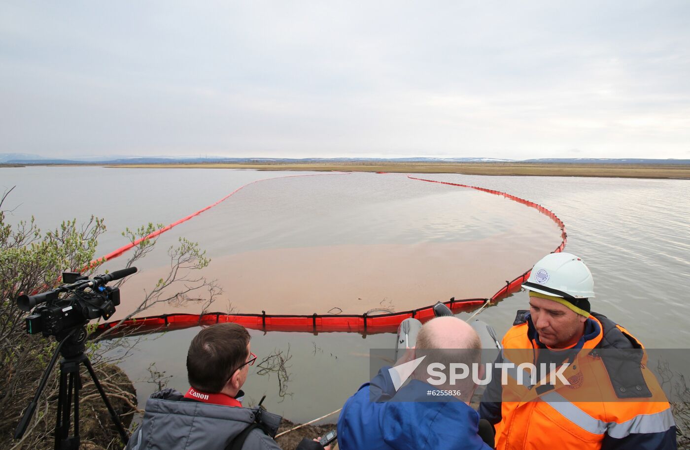 Russia Fuel Spill