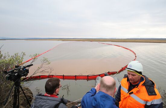 Russia Fuel Spill