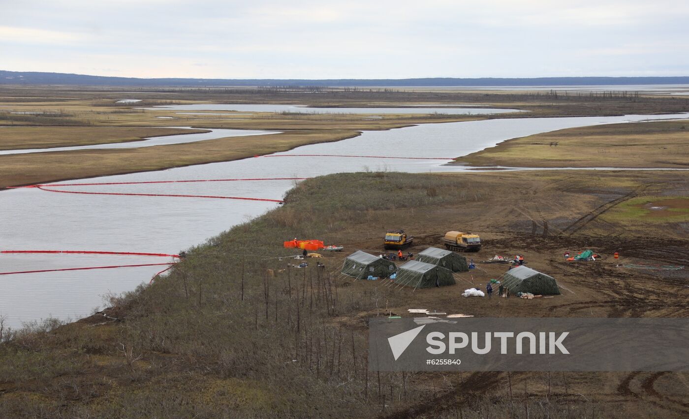 Russia Fuel Spill