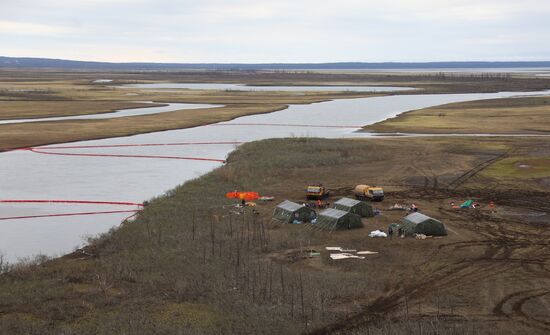 Russia Fuel Spill
