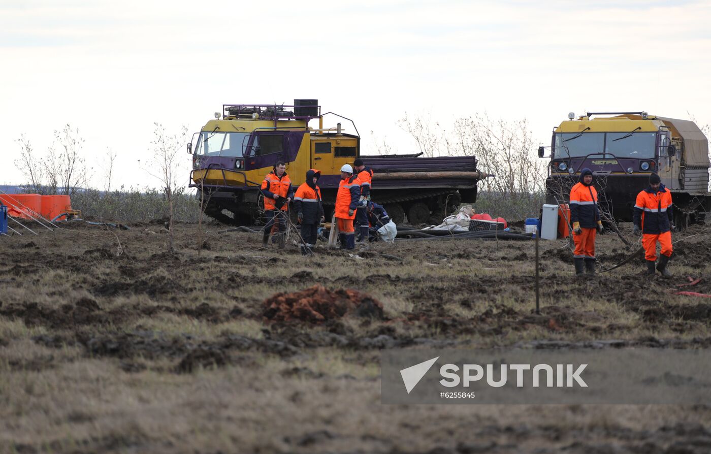 Russia Fuel Spill
