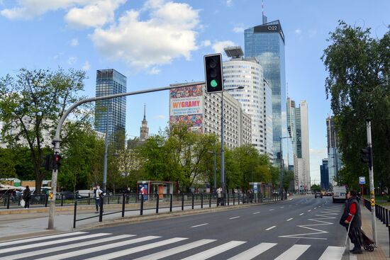 Poland Warsaw Cityscape