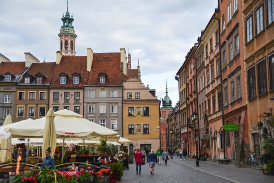 Poland Warsaw Cityscape