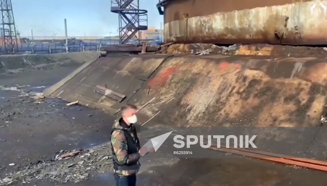 Russia Fuel Spill