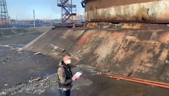 Russia Fuel Spill
