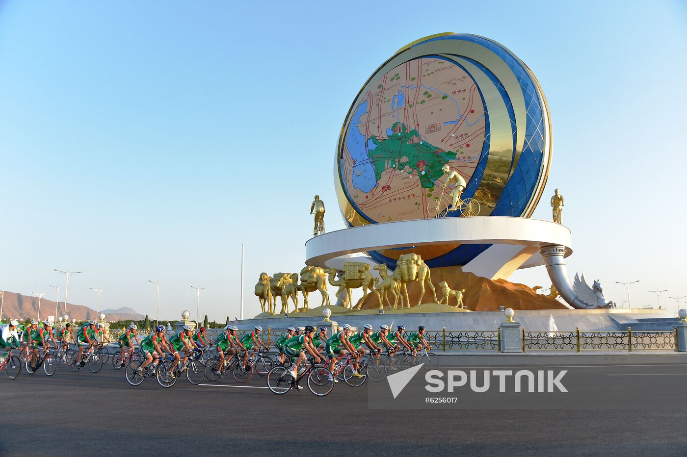 Turkmenistan Bicycle Monument