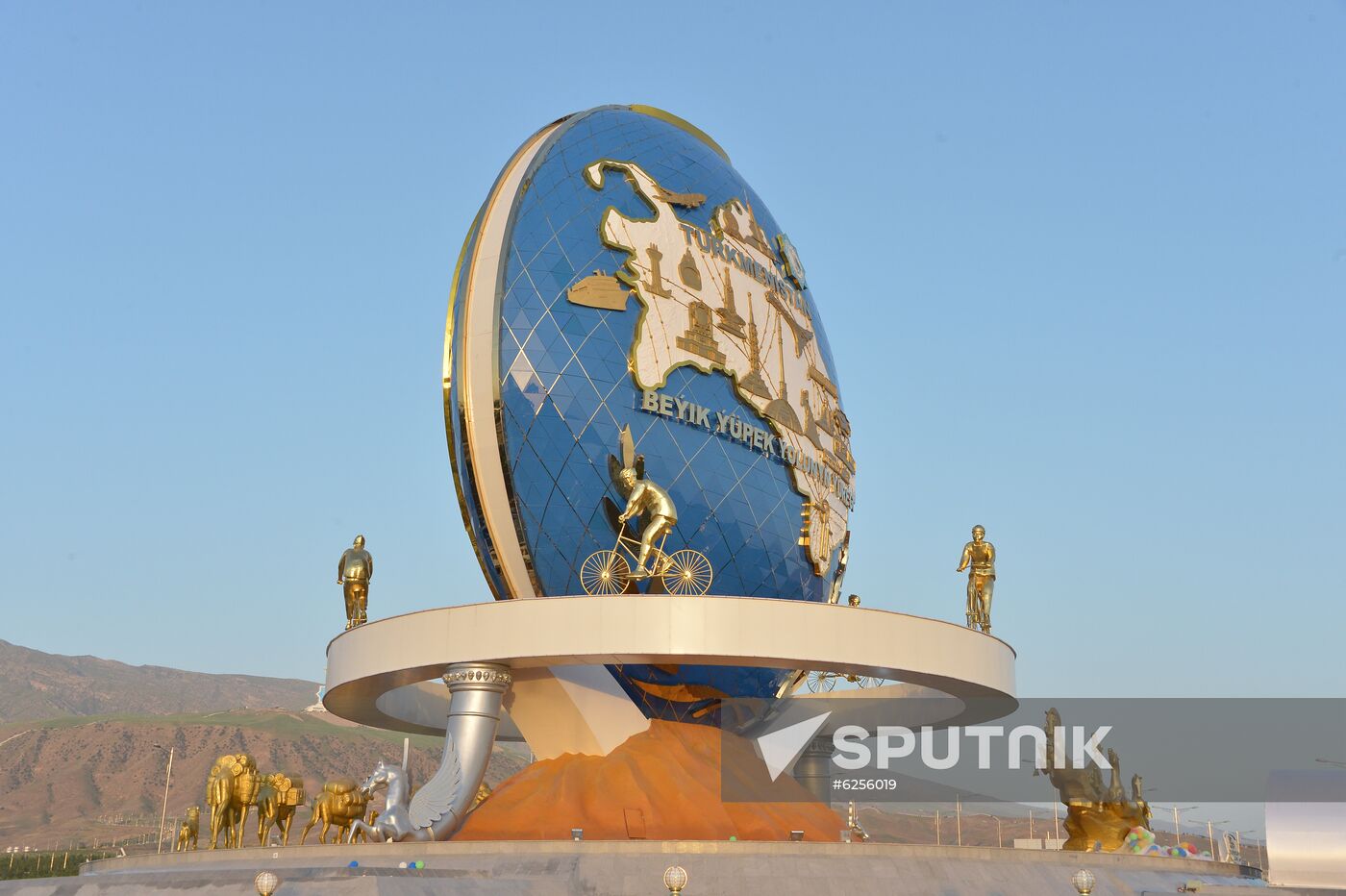 Turkmenistan Bicycle Monument