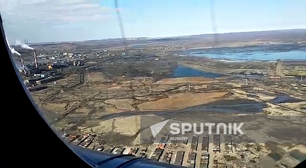 Russia Fuel Spill