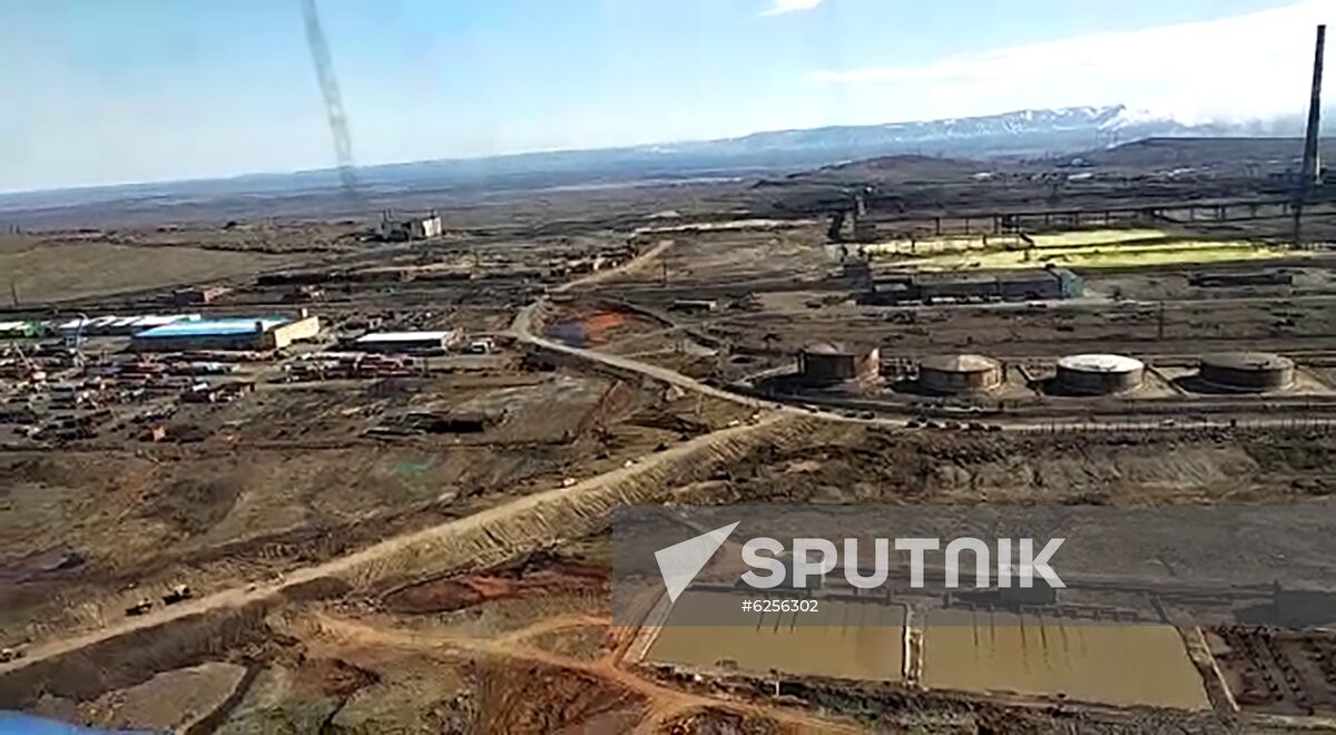 Russia Fuel Spill