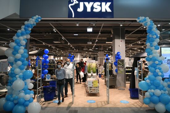 Russia Jysk Retailer First Store