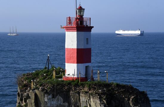Russia Basargin Cape Lighthouse