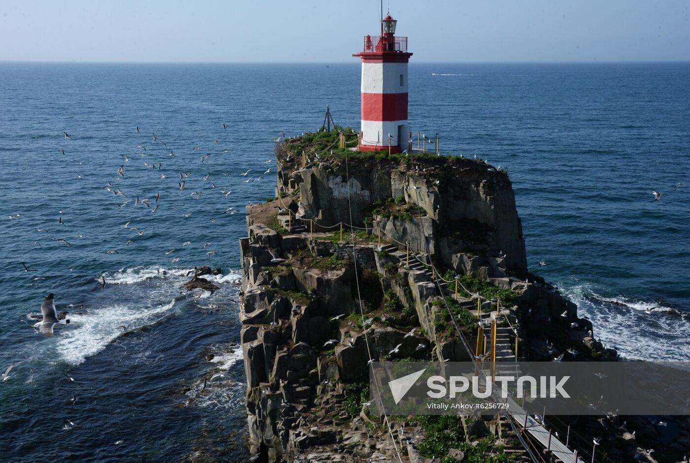 Russia Basargin Cape Lighthouse
