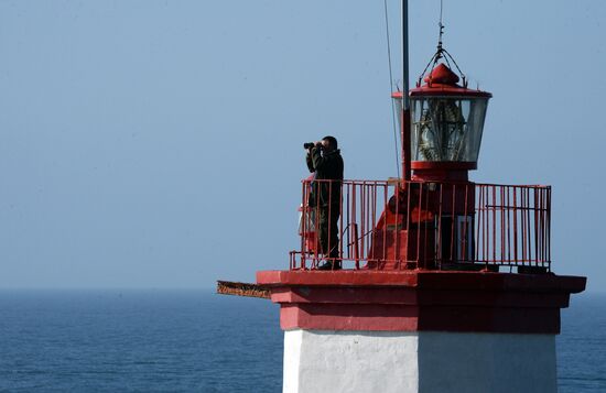 Russia Basargin Cape Lighthouse