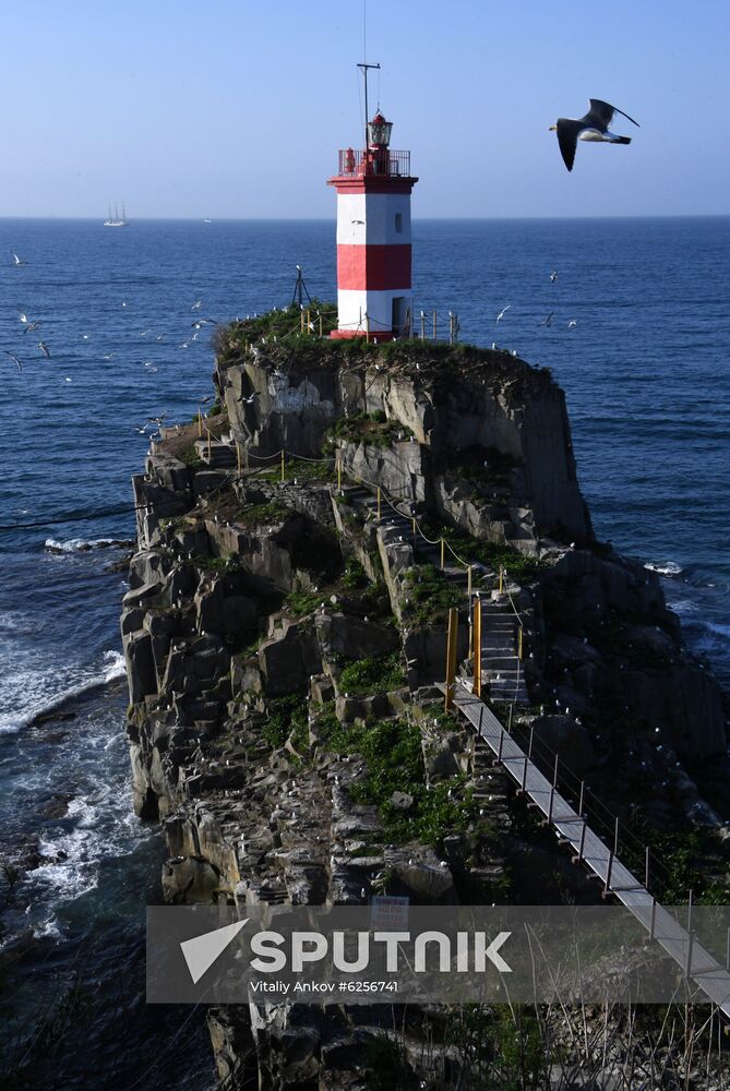 Russia Basargin Cape Lighthouse