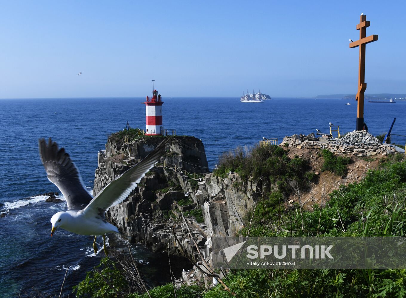 Russia Basargin Cape Lighthouse
