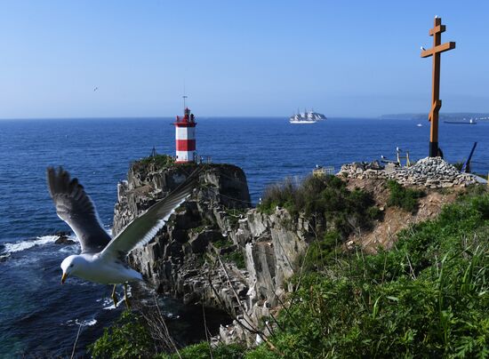 Russia Basargin Cape Lighthouse