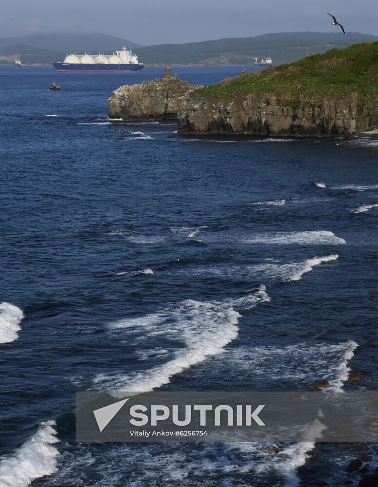 Russia Basargin Cape Lighthouse