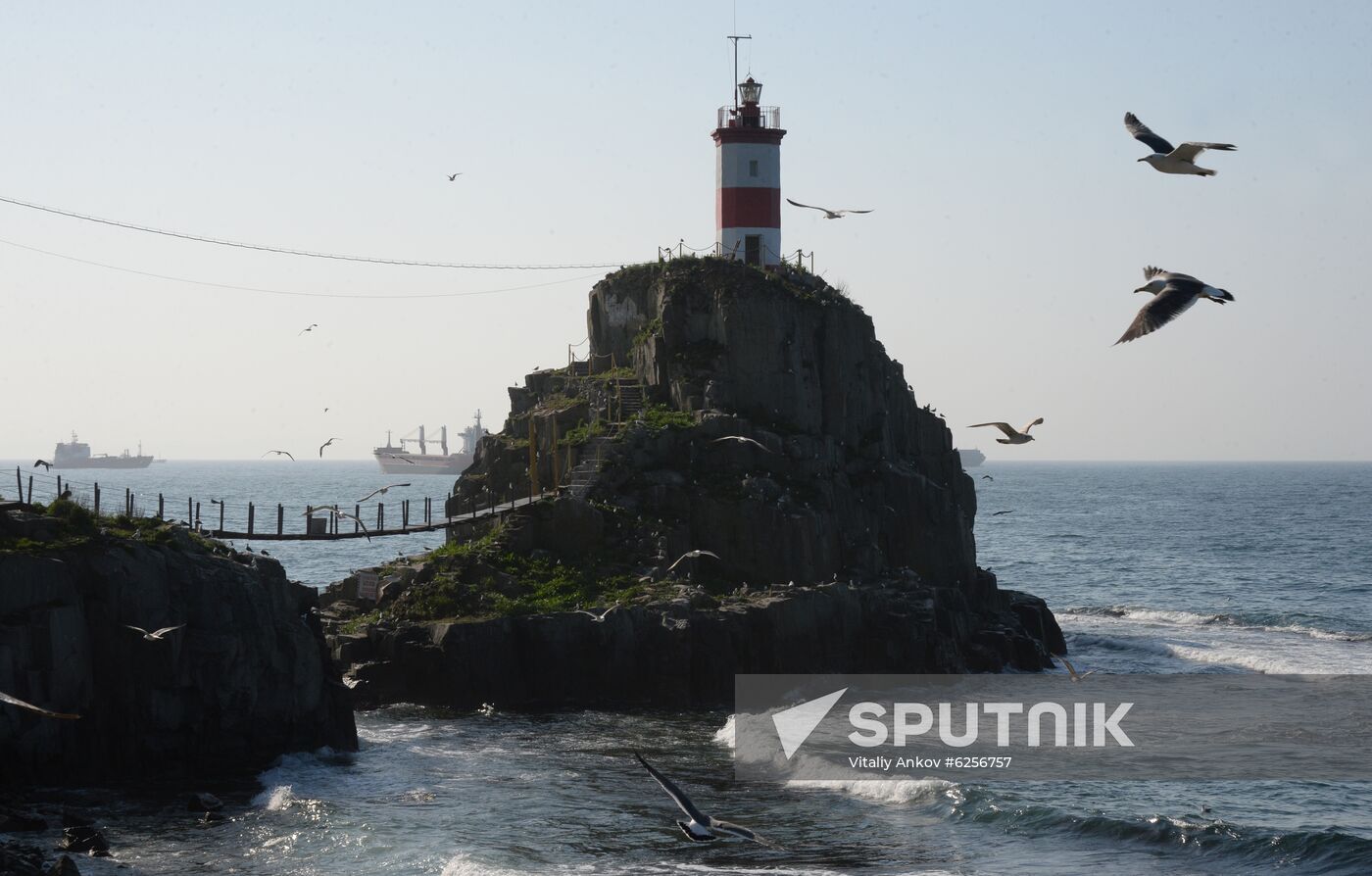 Russia Basargin Cape Lighthouse