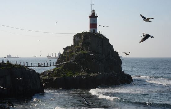 Russia Basargin Cape Lighthouse