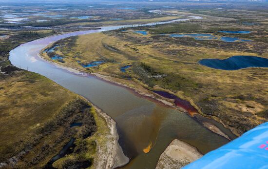 Russia Fuel Spill