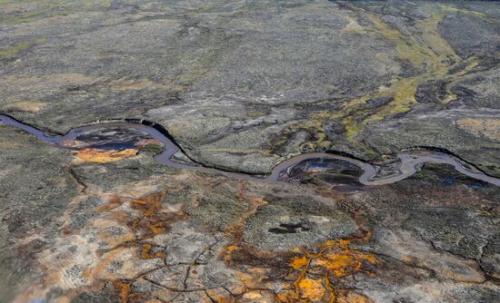 Russia Fuel Spill