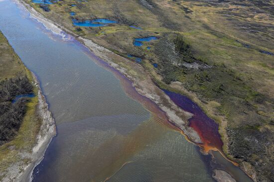 Russia Fuel Spill