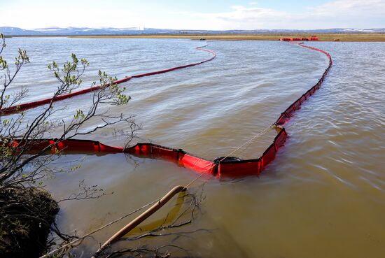 Russia Fuel Spill