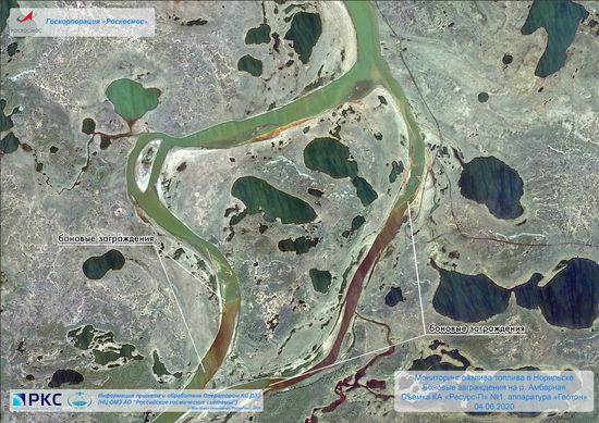 Russia Fuel Spill