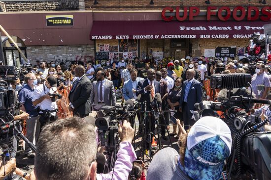 US George Floyd Farewell