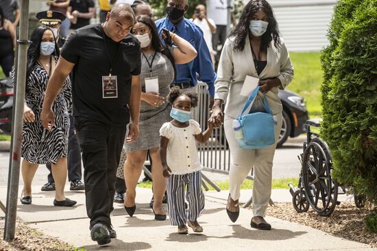 US George Floyd Farewell