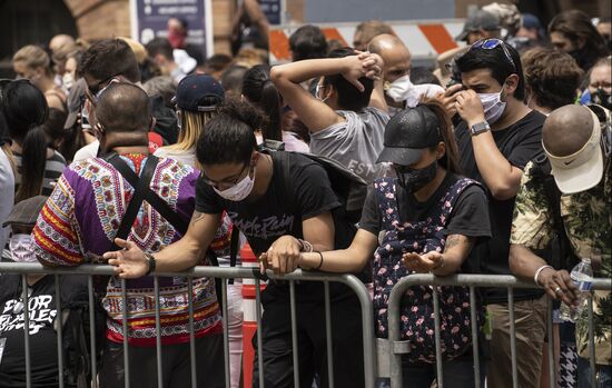 US George Floyd Farewell