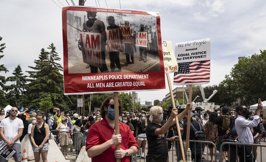 US George Floyd Farewell