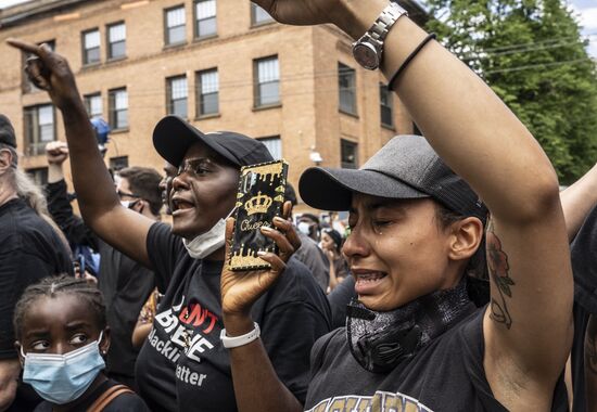 US George Floyd Farewell