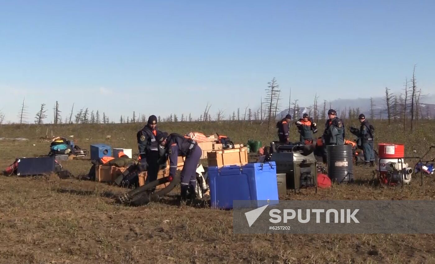 Russia Fuel Spill