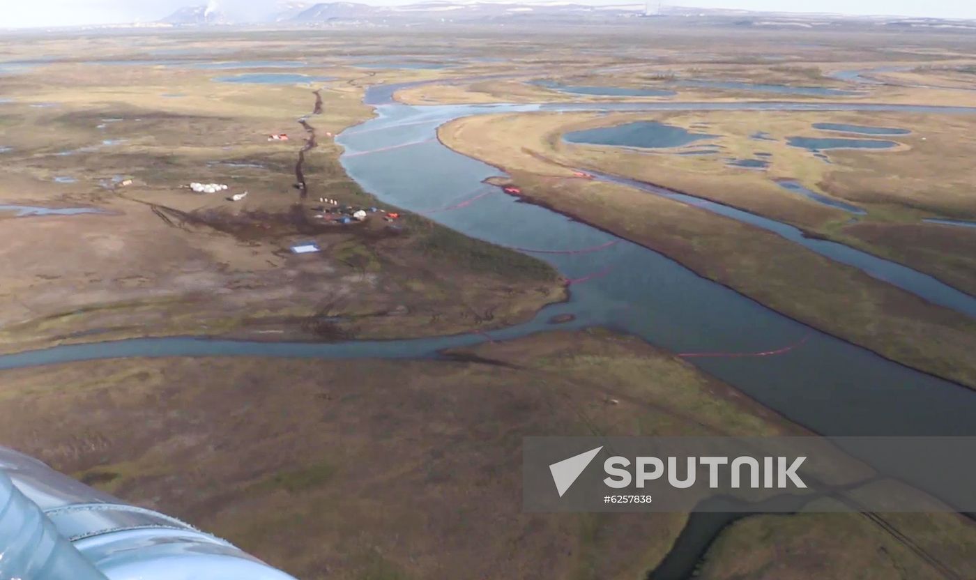 Russia Fuel Spill