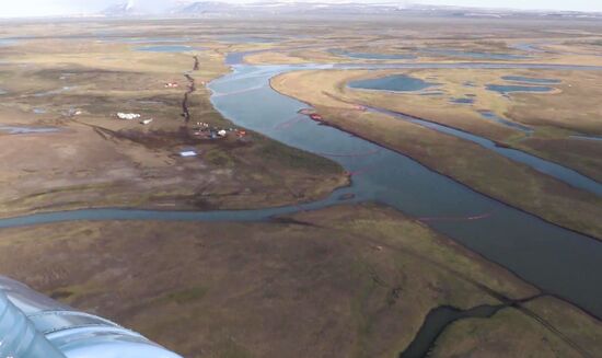 Russia Fuel Spill 