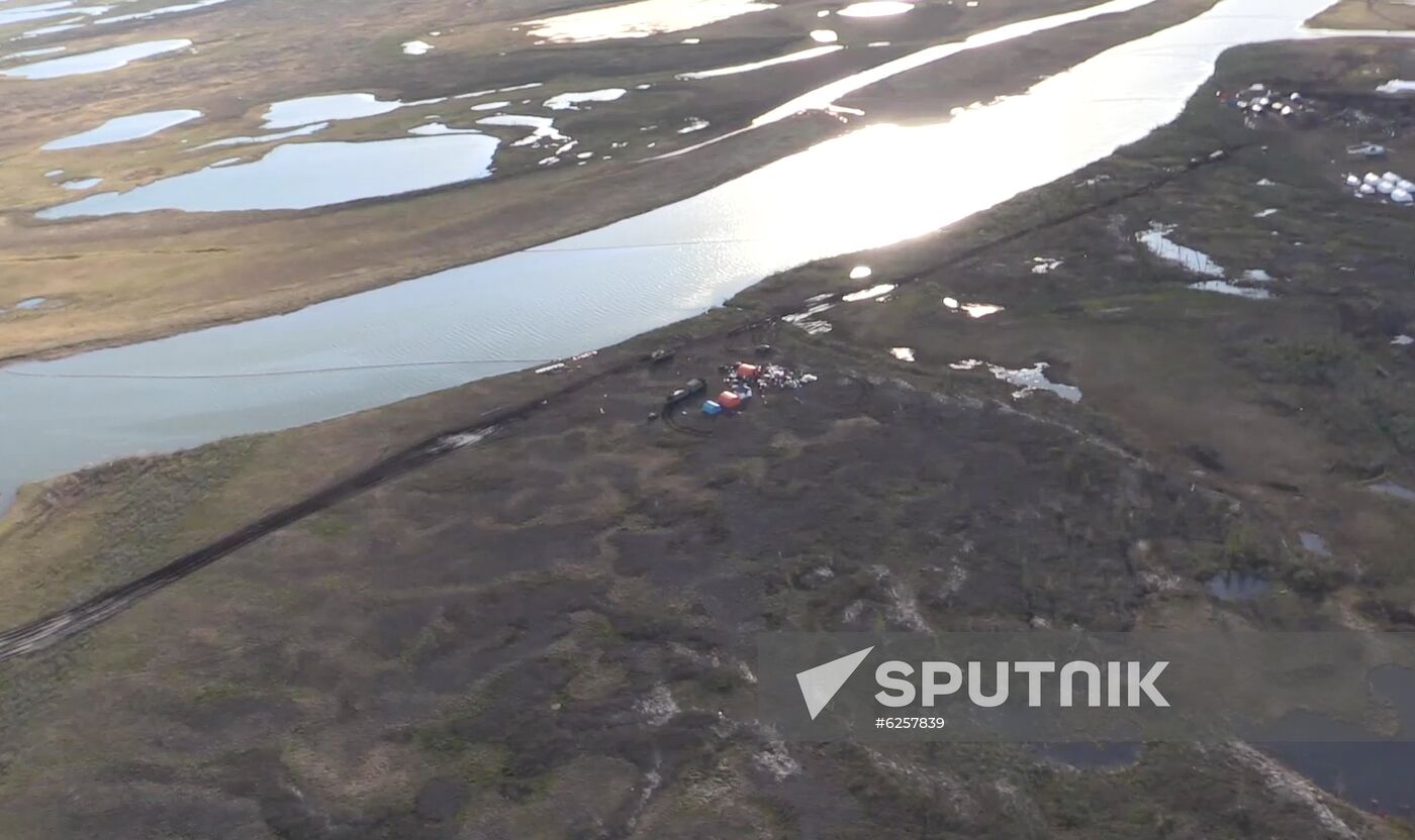 Russia Fuel Spill