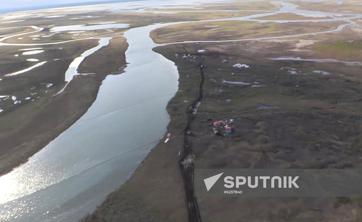 Russia Fuel Spill