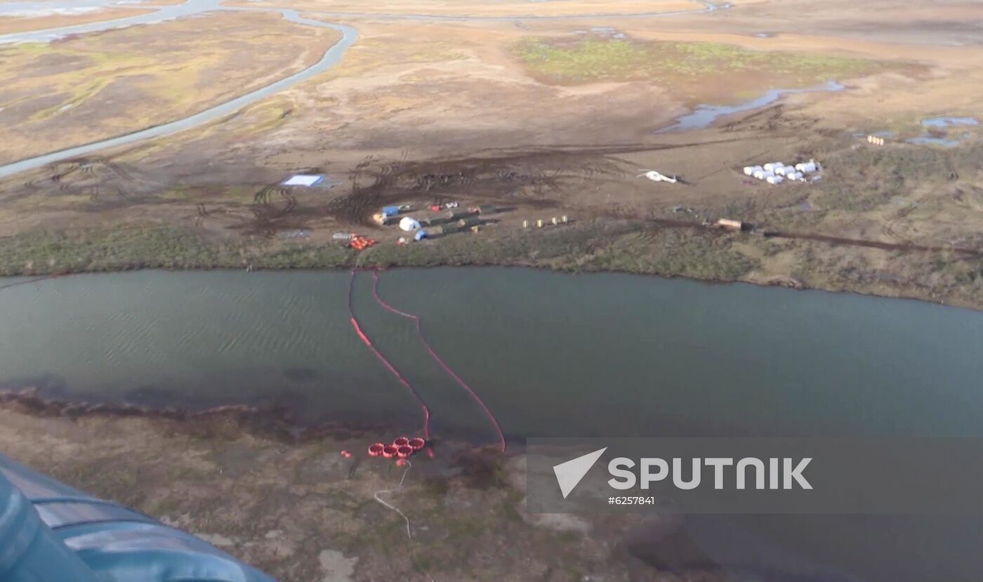 Russia Fuel Spill