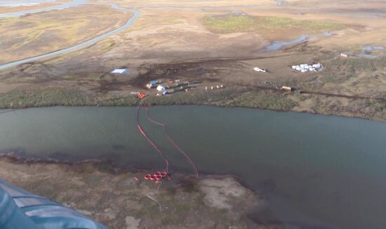 Russia Fuel Spill 